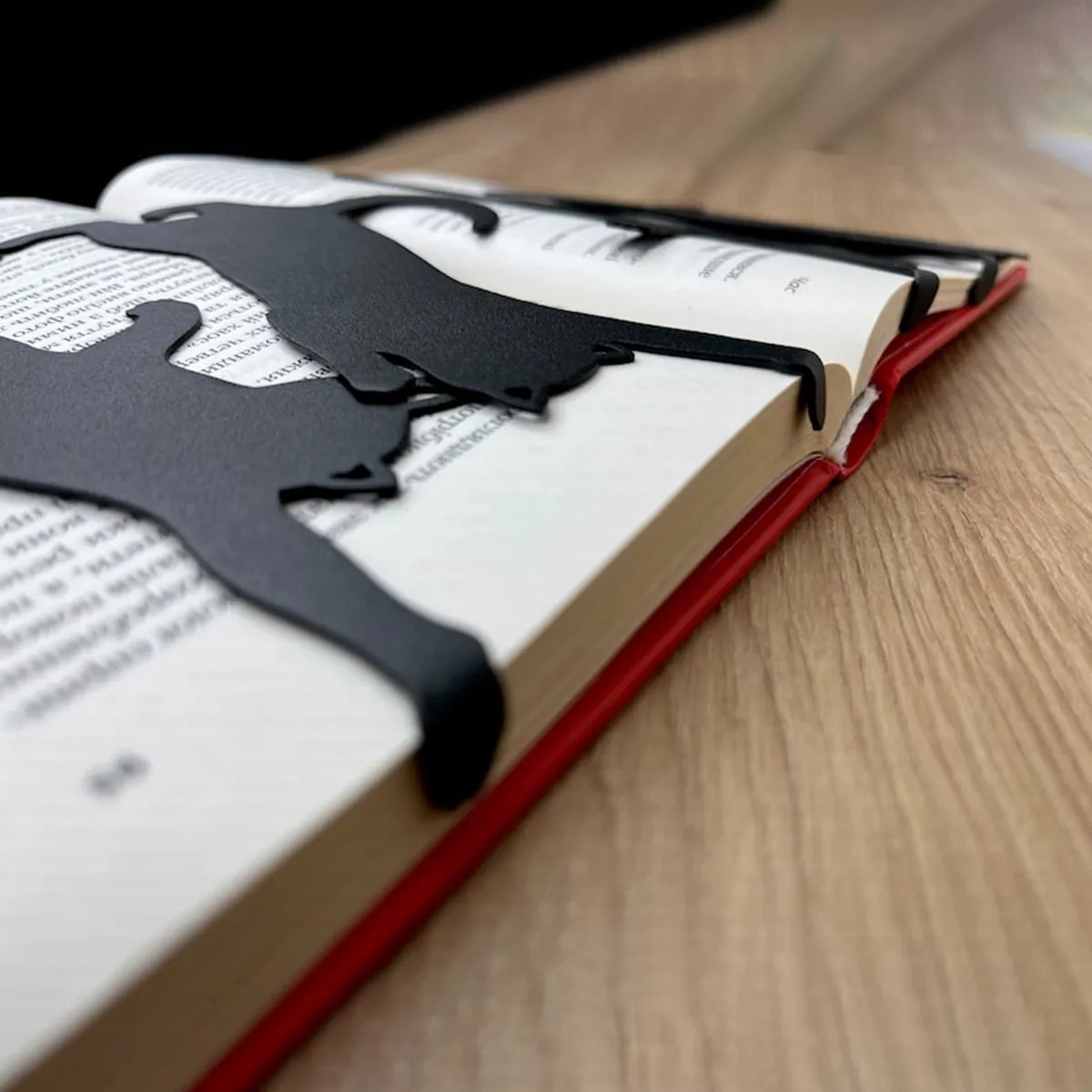 🔥😹5Pcs Metal Cat bookmark