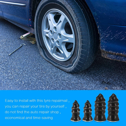 🔥Tire Repair Rubber Nail🚚Free Screwdriver Included