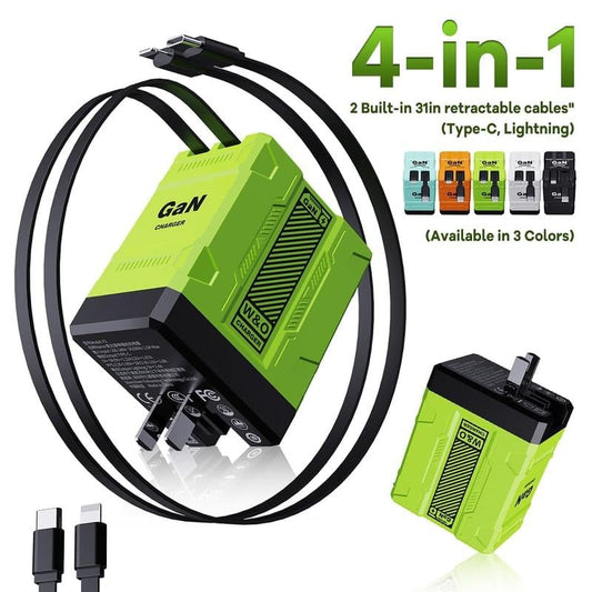 4-in-1 GaN Fast Charging Station 🚀⚡
