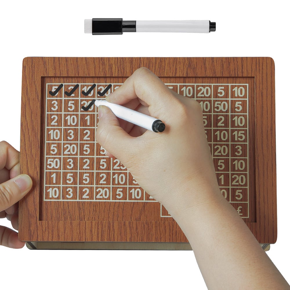 🔥Cash Vault Wooden Savings Box🎁