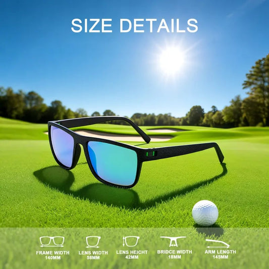 🔥Hot Sale🌟🕶️Premium Polarized Sports Sunglasses – Designed for Golfers🏌️
