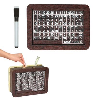 🔥Cash Vault Wooden Savings Box🎁