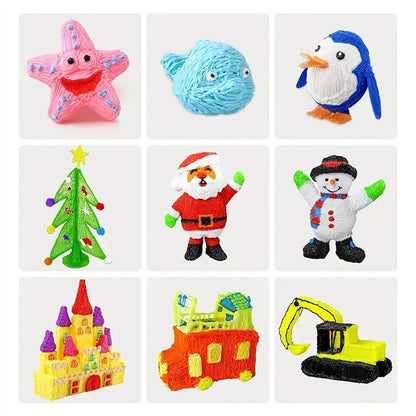 🏆NEW 3D Printing Pen 3d Pen Set for Kids Chidren Child's Birthday Christmas Creative DIY Gift LCD Display with PLA Filament