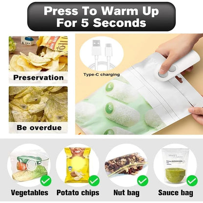 🎁🎄Upgraded Mini Bag Sealer