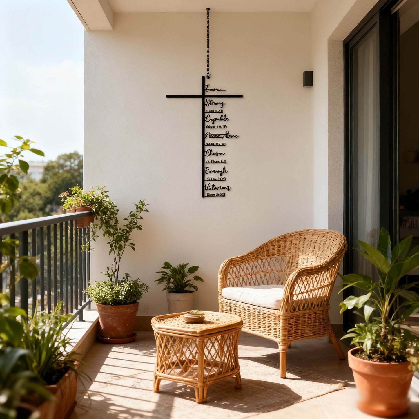 🏆 32K+ SOLD! 🕊️✝️ Sacred Cross Wall Art  – Scripture-Inspired Design for Peaceful Living Spaces 🌸