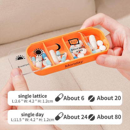 💊 Stay on Track - ✨7-Day Medication Organizer - For Effortless Health Management! 📅