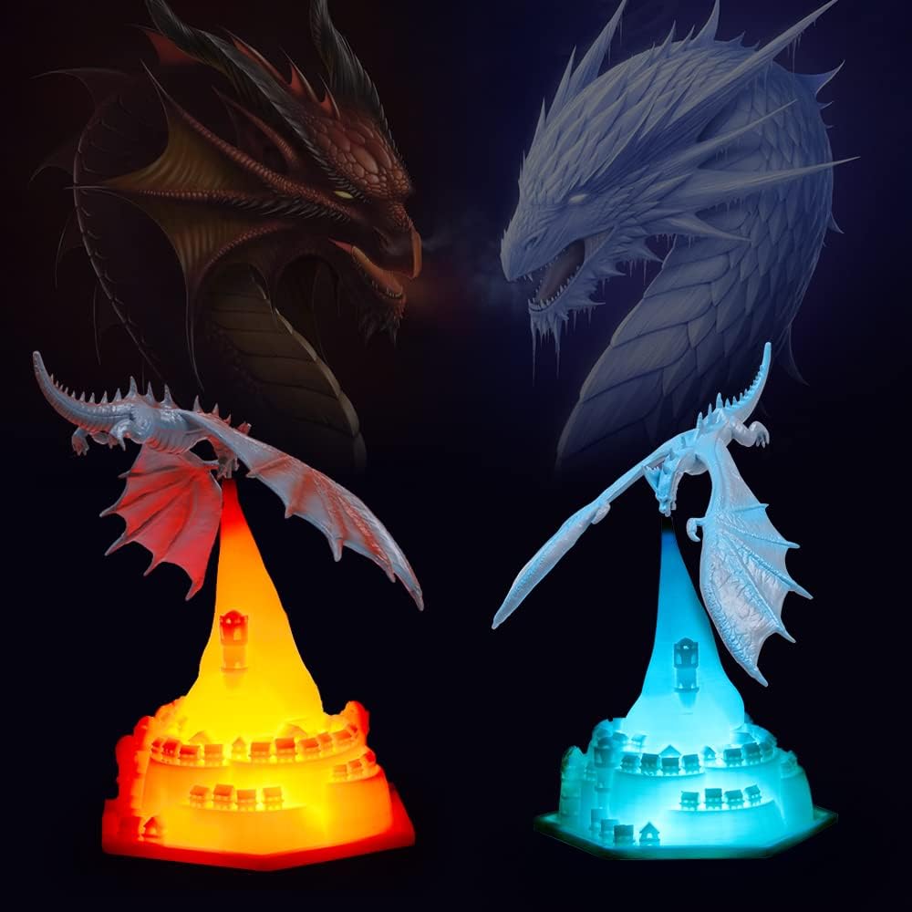 🎁2025 Fire Dragon Lamp - The Ultimate Gift & Night Light🐉🔥