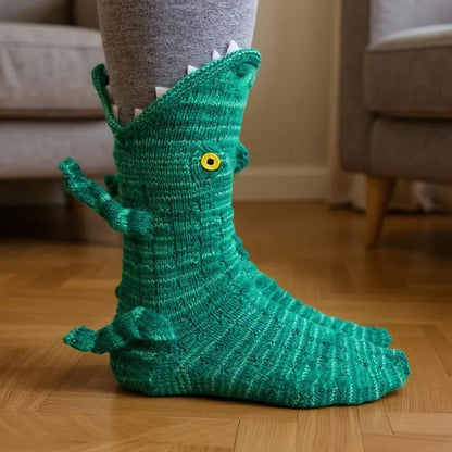 Cosy 3D Knit Animal Socks, Cute & Comfy for You or a Lovely Gift 💝