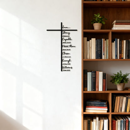 🏆 32K+ SOLD! 🕊️✝️ Sacred Cross Wall Art  – Scripture-Inspired Design for Peaceful Living Spaces 🌸
