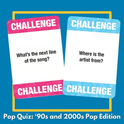Lyrics Pop Quiz Pop Quiz 90s & 2000s Edition Music Trivia Game