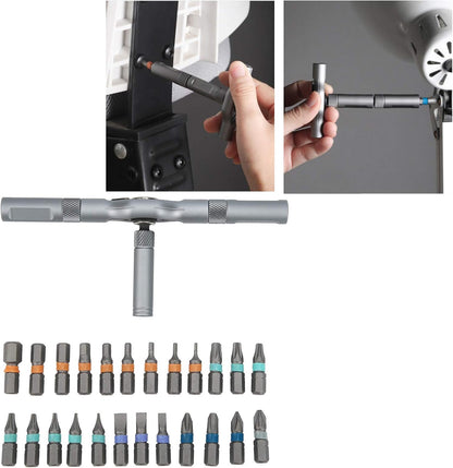 🔧 Tired of Jumbled Tools? This 24-in-1 Ratchet Is Your All-in-One Fix!