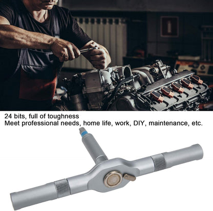 🔧 Tired of Jumbled Tools? This 24-in-1 Ratchet Is Your All-in-One Fix!