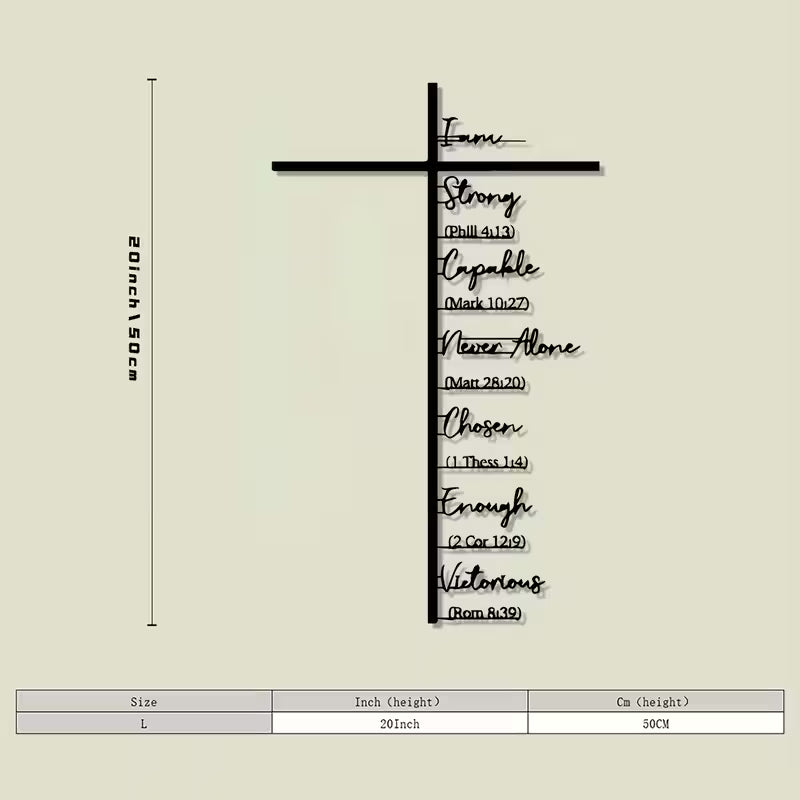 🏆 32K+ SOLD! 🕊️✝️ Sacred Cross Wall Art  – Scripture-Inspired Design for Peaceful Living Spaces 🌸