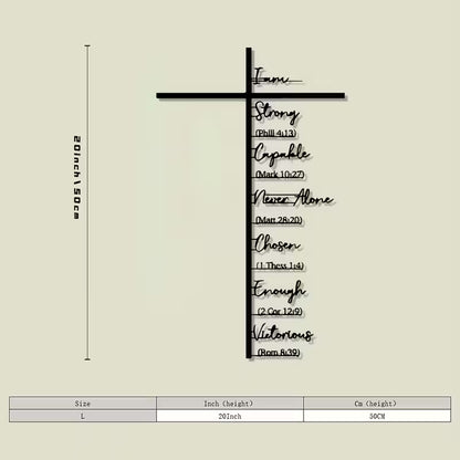 🏆 32K+ SOLD! 🕊️✝️ Sacred Cross Wall Art  – Scripture-Inspired Design for Peaceful Living Spaces 🌸