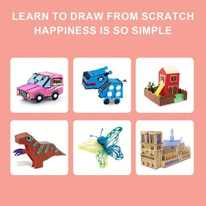 🏆NEW 3D Printing Pen 3d Pen Set for Kids Chidren Child's Birthday Christmas Creative DIY Gift LCD Display with PLA Filament