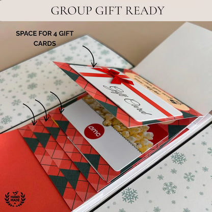 🎄 50K+ SOLD! 🎁✨ Christmas Gift Card Holder Book – Handmade Holiday Surprise, Festive Design & Heartfelt Gifting Magic 🎅
