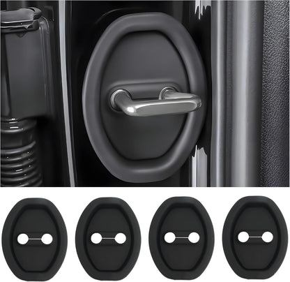 Car Door Lock Silicone Protective Pad