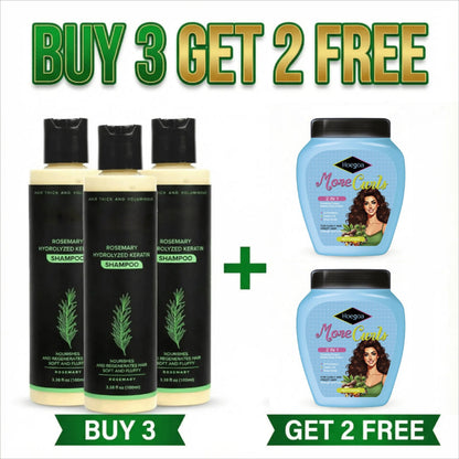 🔥LAST DAY 50% OFF -  Hair Growth Shampoo & Hair Conditioner