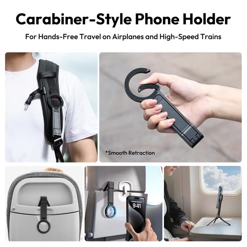 🔥HOT SALE🔥Magnetic Phone Tripod for iPhone, Portable Phone Holder Mini Tripod