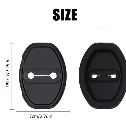 Car Door Lock Silicone Protective Pad