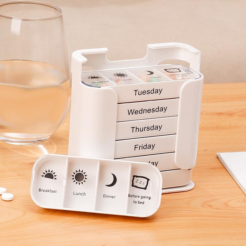 💊 Stay on Track - ✨7-Day Medication Organizer - For Effortless Health Management! 📅
