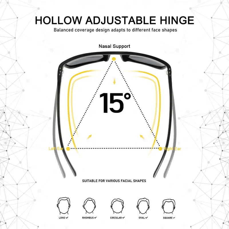 🔥Hot Sale🌟🕶️Premium Polarized Sports Sunglasses – Designed for Golfers🏌️