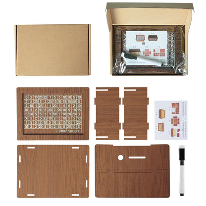 🔥Cash Vault Wooden Savings Box🎁