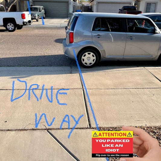 You Parked Like an Id10t Cards