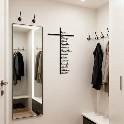 🏆 32K+ SOLD! 🕊️✝️ Sacred Cross Wall Art  – Scripture-Inspired Design for Peaceful Living Spaces 🌸