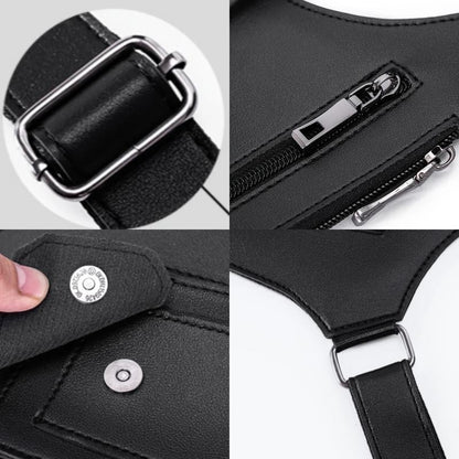 🔥HOT SALE 47% OFF-Premium Leather Adjustable Underarm Shoulder Bag for Men & Women