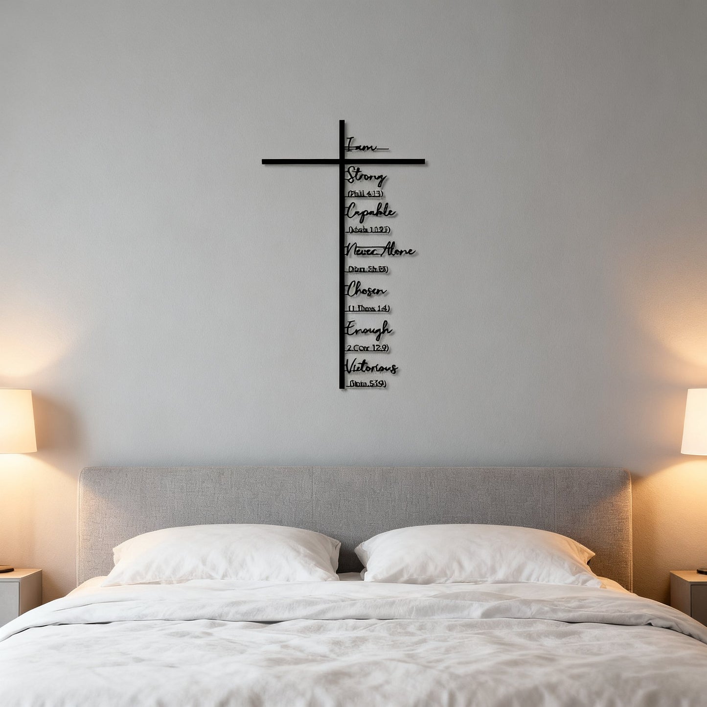 🏆 32K+ SOLD! 🕊️✝️ Sacred Cross Wall Art  – Scripture-Inspired Design for Peaceful Living Spaces 🌸
