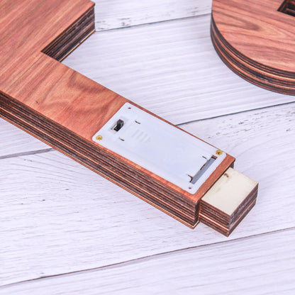 Boxwood LED Nativity Cross – The Light of Christ Shines Within